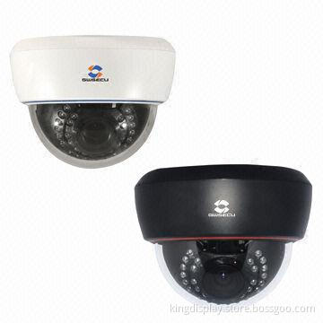 CCD CCTV Dome Camera with 3-axis Bracket, 700TVL, IR